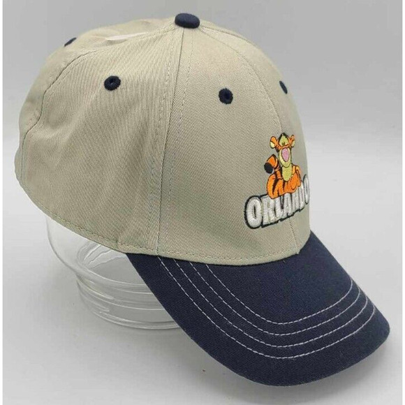 Disney 100% Cotton Cartoon Tiger Orlando Embroidered Baseball Cap. New - Picture 7 of 10